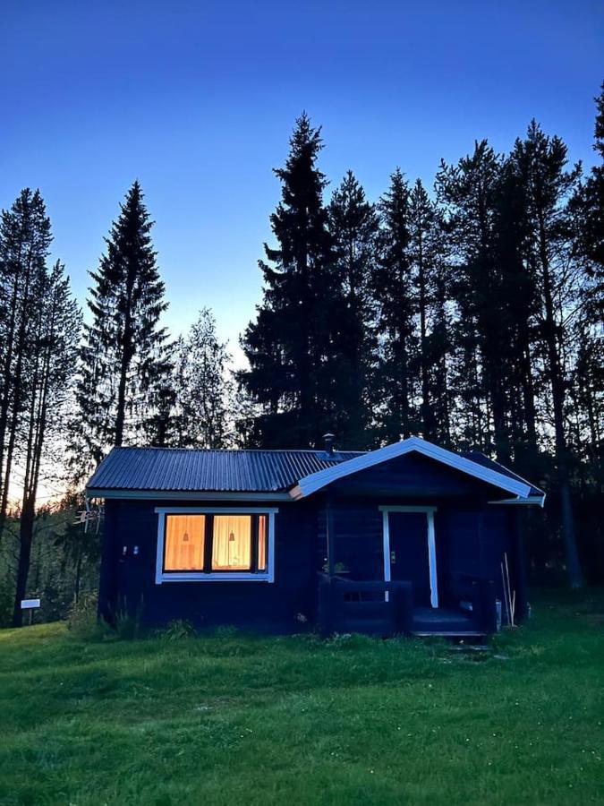 Villa Gemuetliches Blockhaus Im Wald Auktsjaur Esterno foto